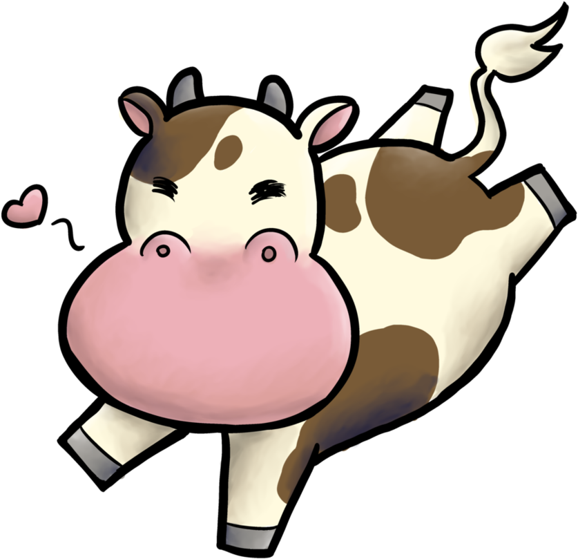 Jersey Cow By Budew-otaku - Jersey Cow By Budew-otaku (928x861)