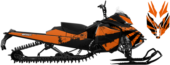 Rev Xm Rising Sun - Ski Doo Summit 850 Wrap (650x312)