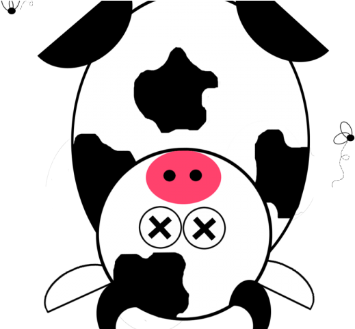 Dead Cow Cartoon - Dead Cartoon Livestock (640x480)