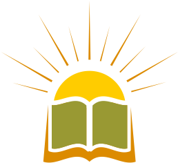 Download File Type - Candle And Book Logo (389x346)