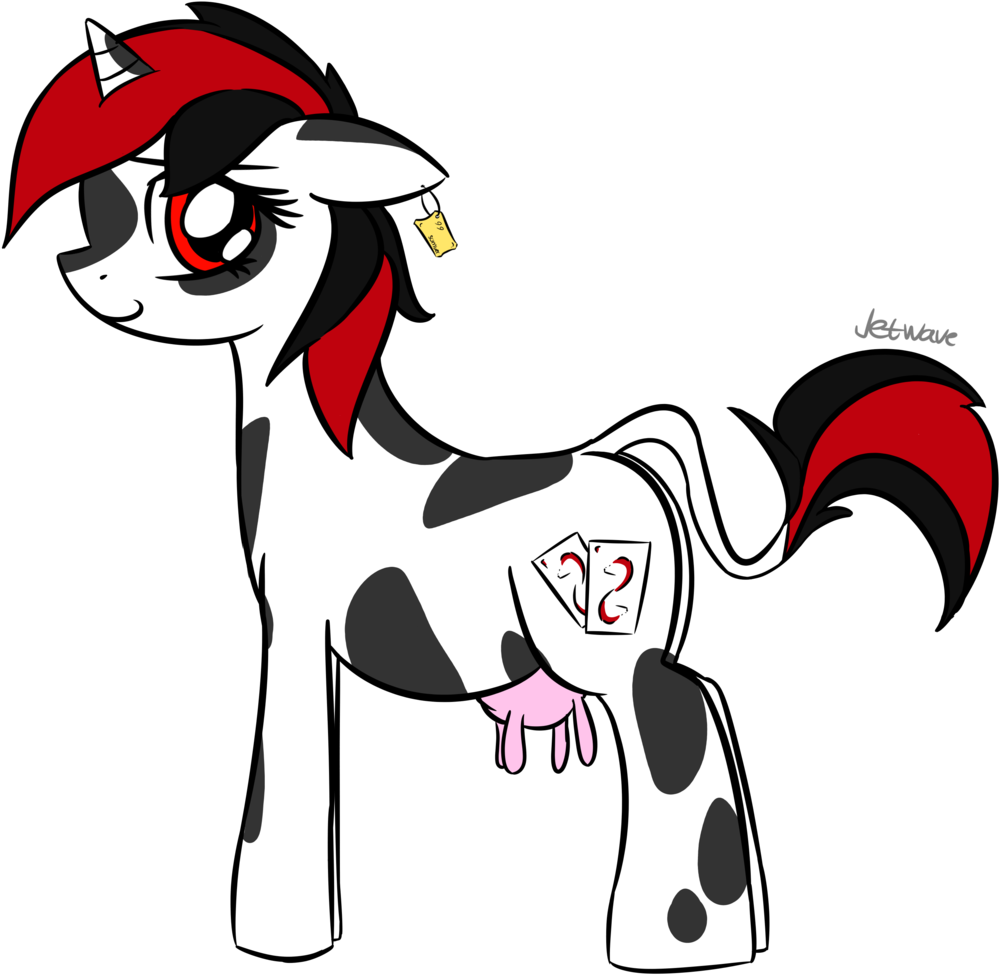 Jetwave, Cow, Fallout Equestria, Fanfic - Fallout Equestria Blackjack Knight (1083x1024)