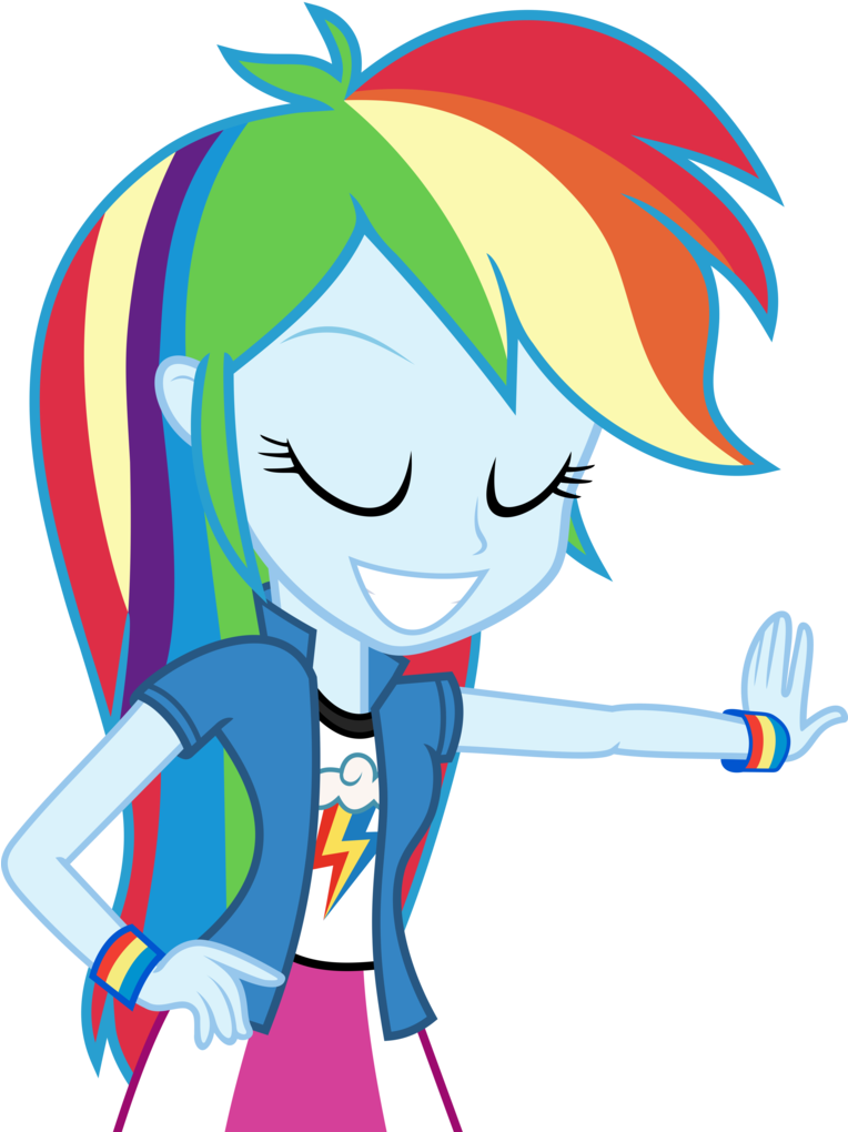 Mlp Eqg 3 Rainbow Dash - Mlp Rainbow Dash Eg (763x1046)