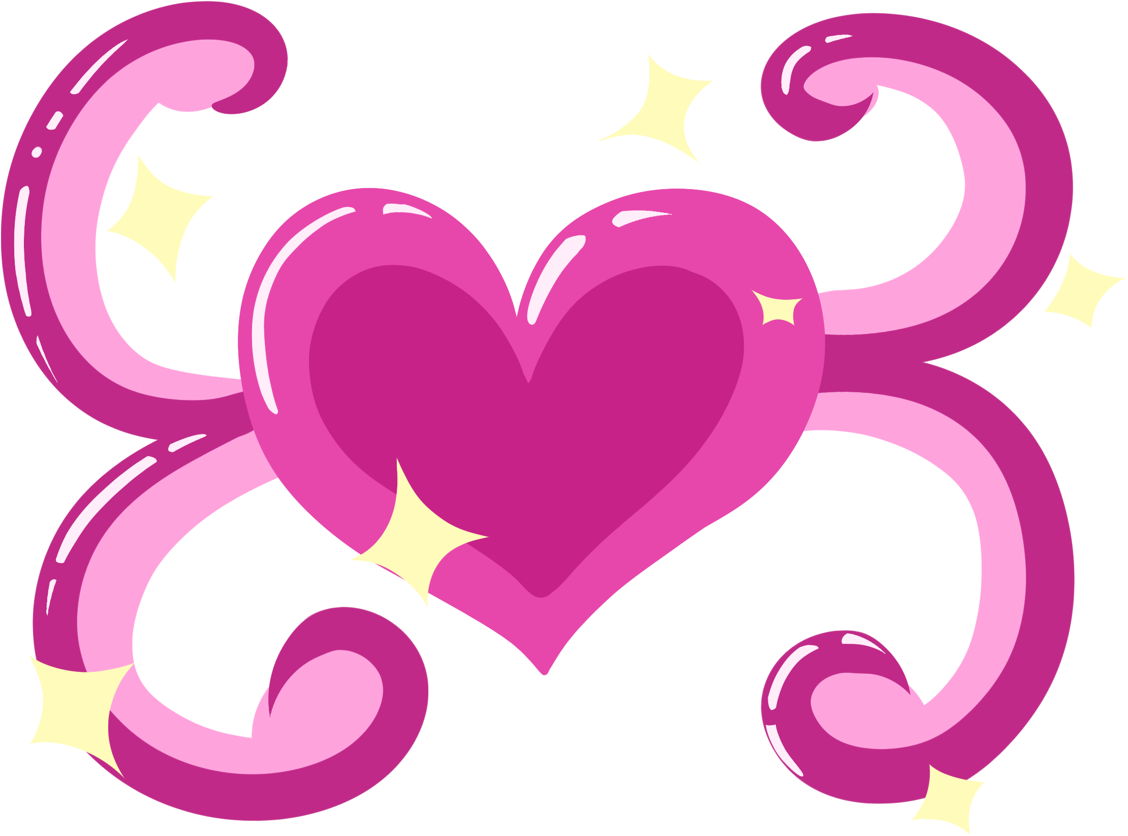 Sitrophe, Cutie Mark, Heart, No Pony, Oc, Oc Only, - My Little Pony Cutie Mark Heart (2500x2000)