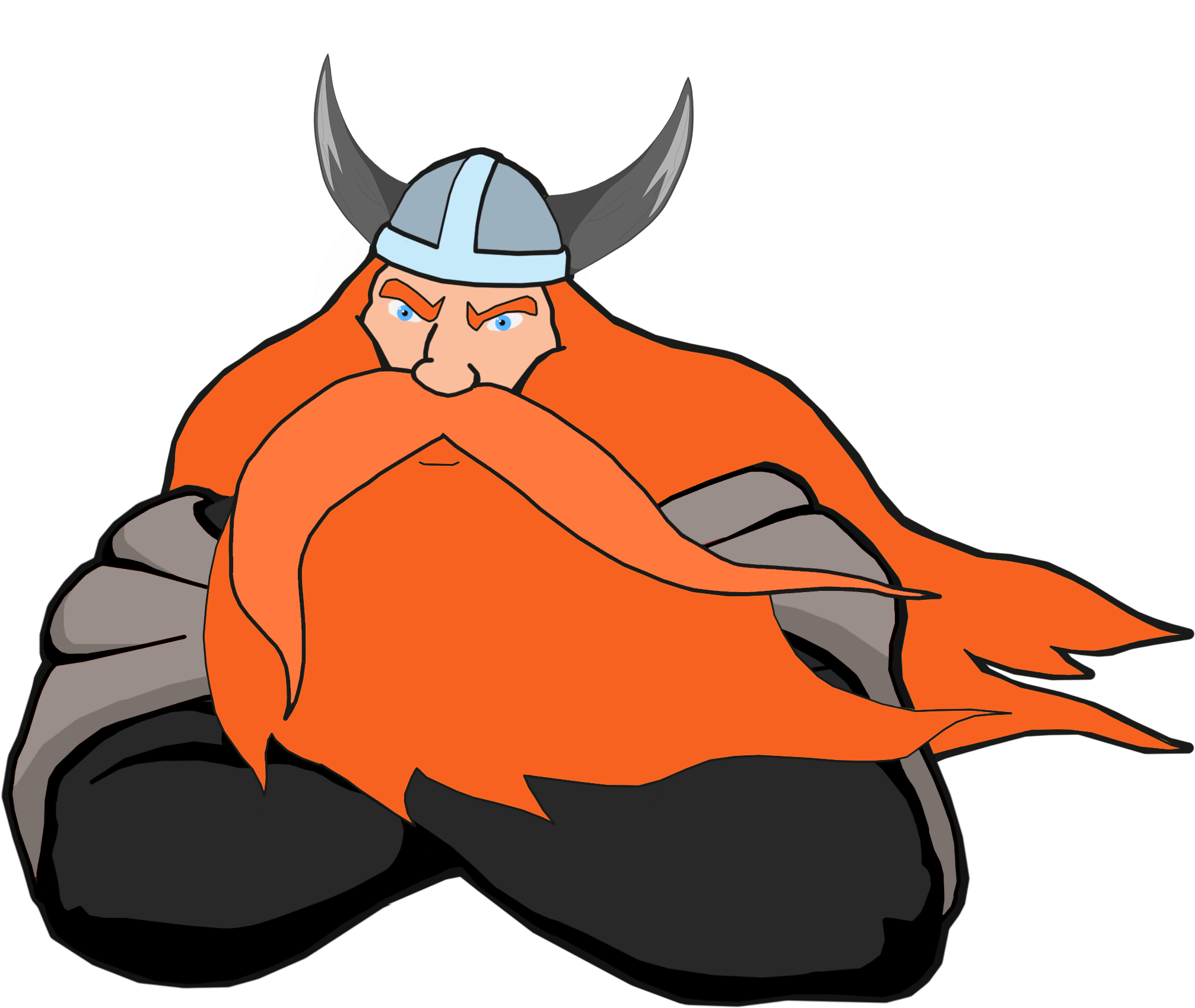 Erik The Red - Erik The Viking Cartoon (2196x1800)