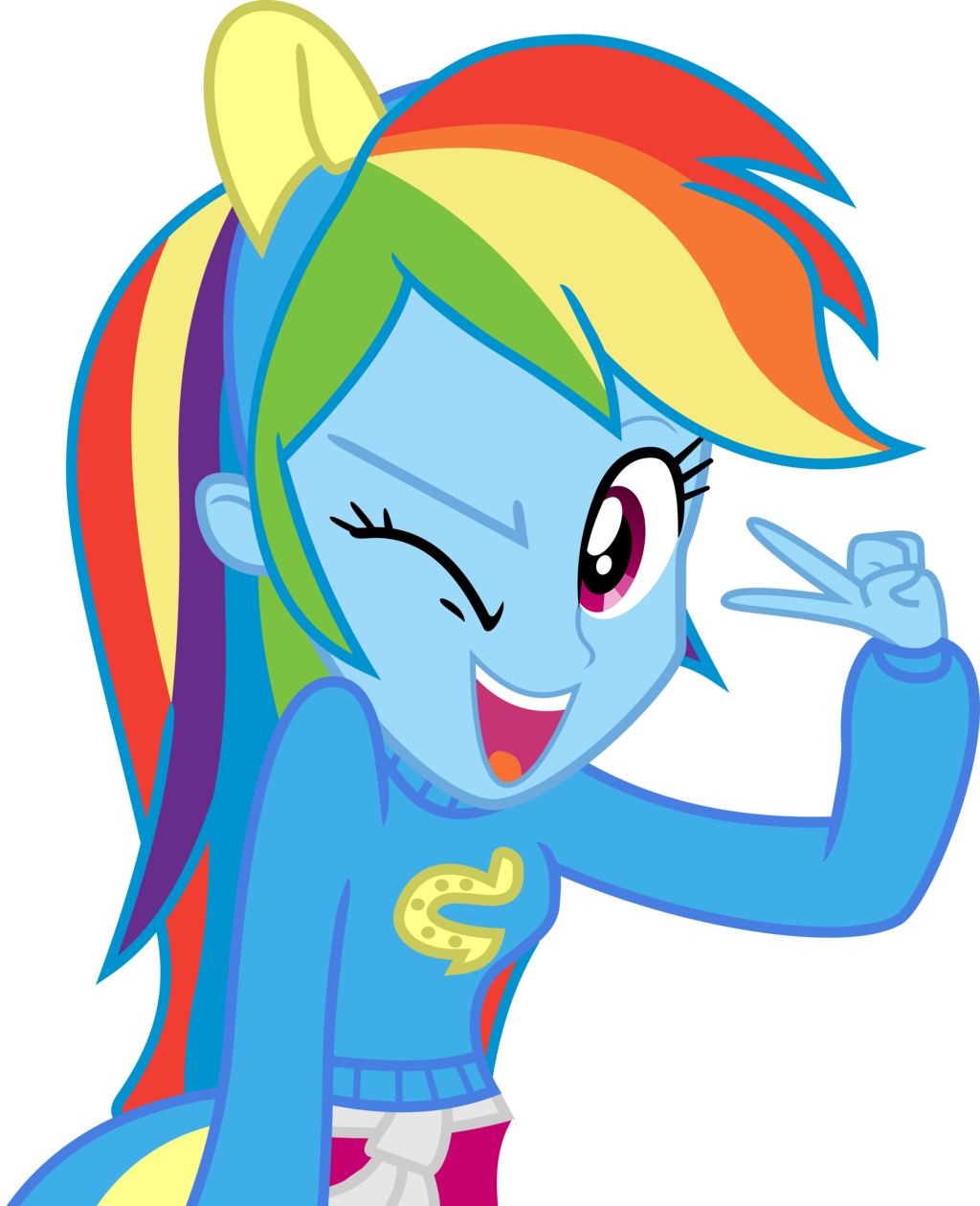 Equestria Girls - Rainbow Dash Equestria Girl Sweater (1024x1260)