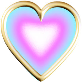 Neon Clipart Pink Diamond - Neon Heart Transparent Background (540x380)