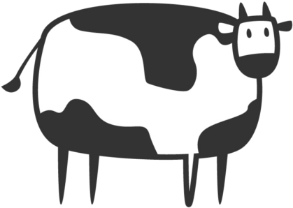 What Did One Dairy Cow Say To Another - Cartoon (428x358)