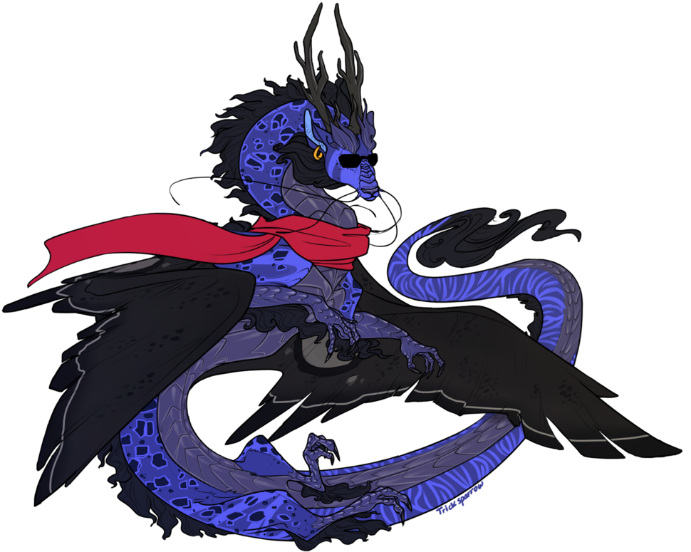 Lisalisa By Tricksparrow - Imperial Dragon Flight Rising Fanart (983x813)