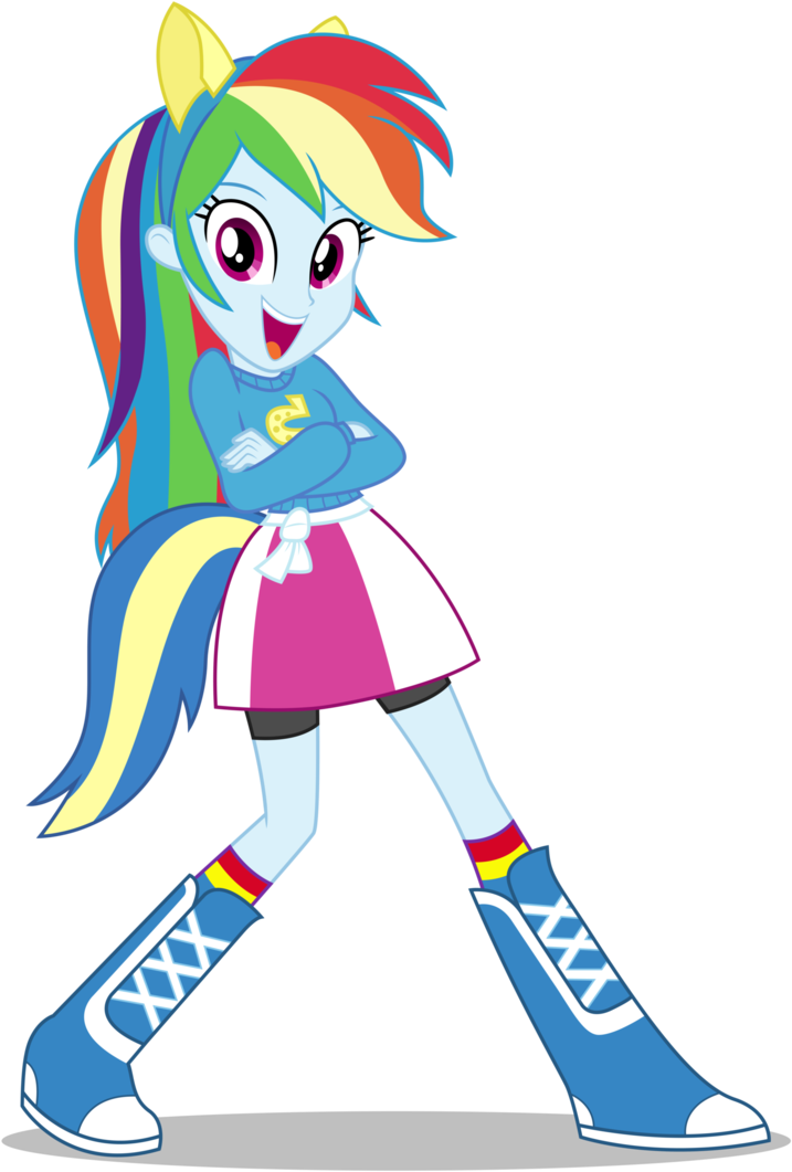 My Little Pony Rainbow Dash Equestria Girls (752x1062)
