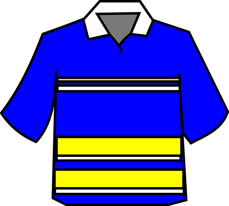 Gaa Shirt Clip Art At Clker - Clip Art (800x720)