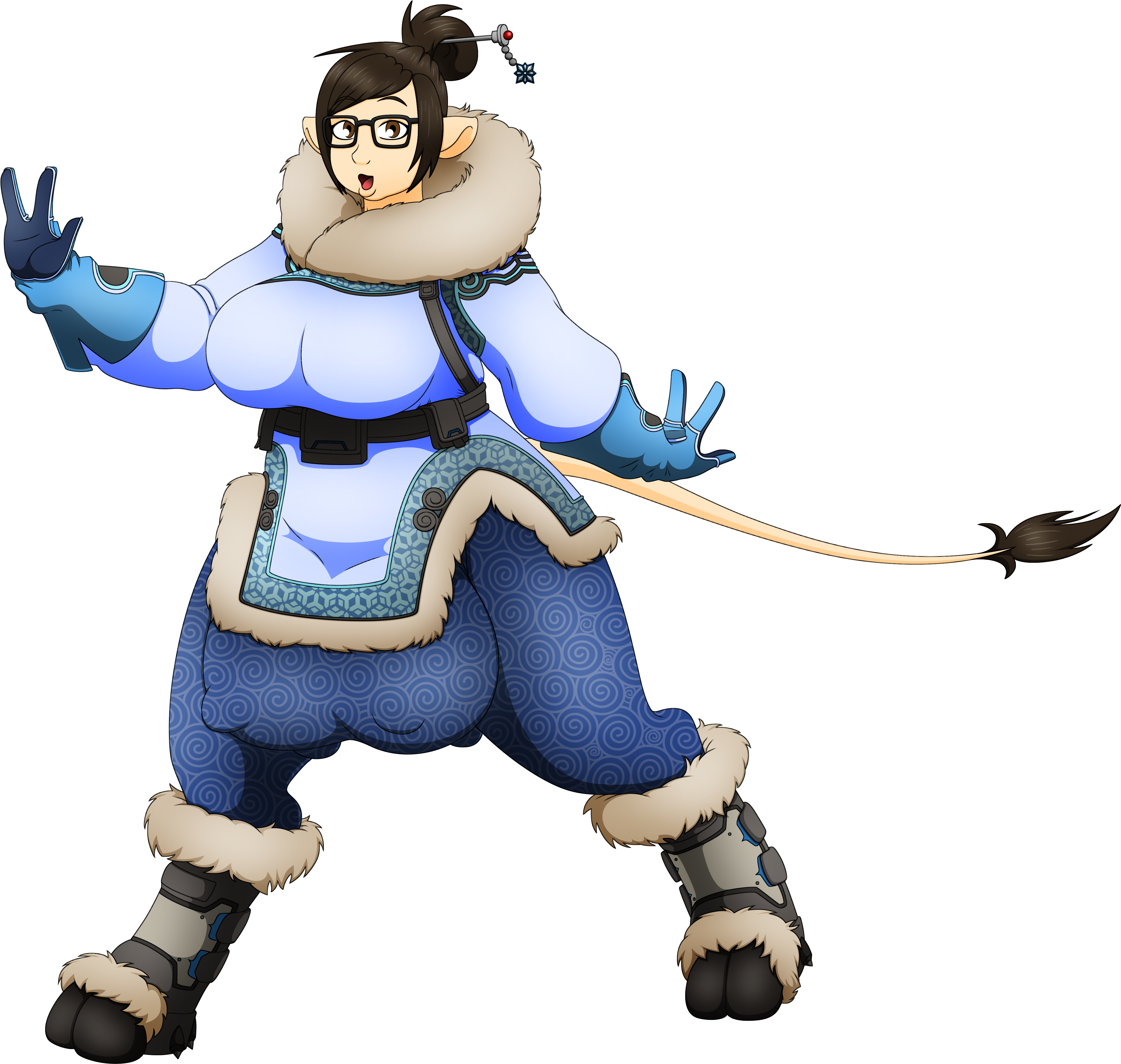 Cowgirl Mei By Elek-tronikz - Mei Cowgirl (4375x4250)