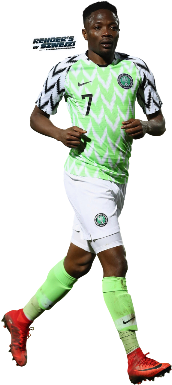 Ahmed Musa By Szwejzi - Ahmed Musa (605x1319)