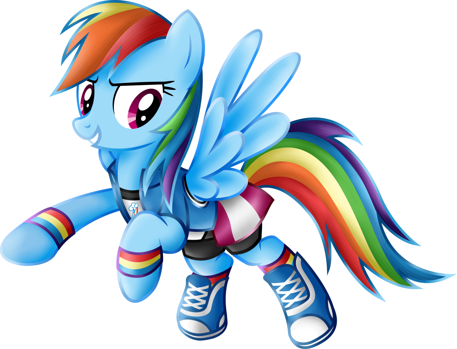 Rainbow Dash Equestria Girls Casual Clothes - Rainbow Dash Equestria Girls Pony (1600x1222)