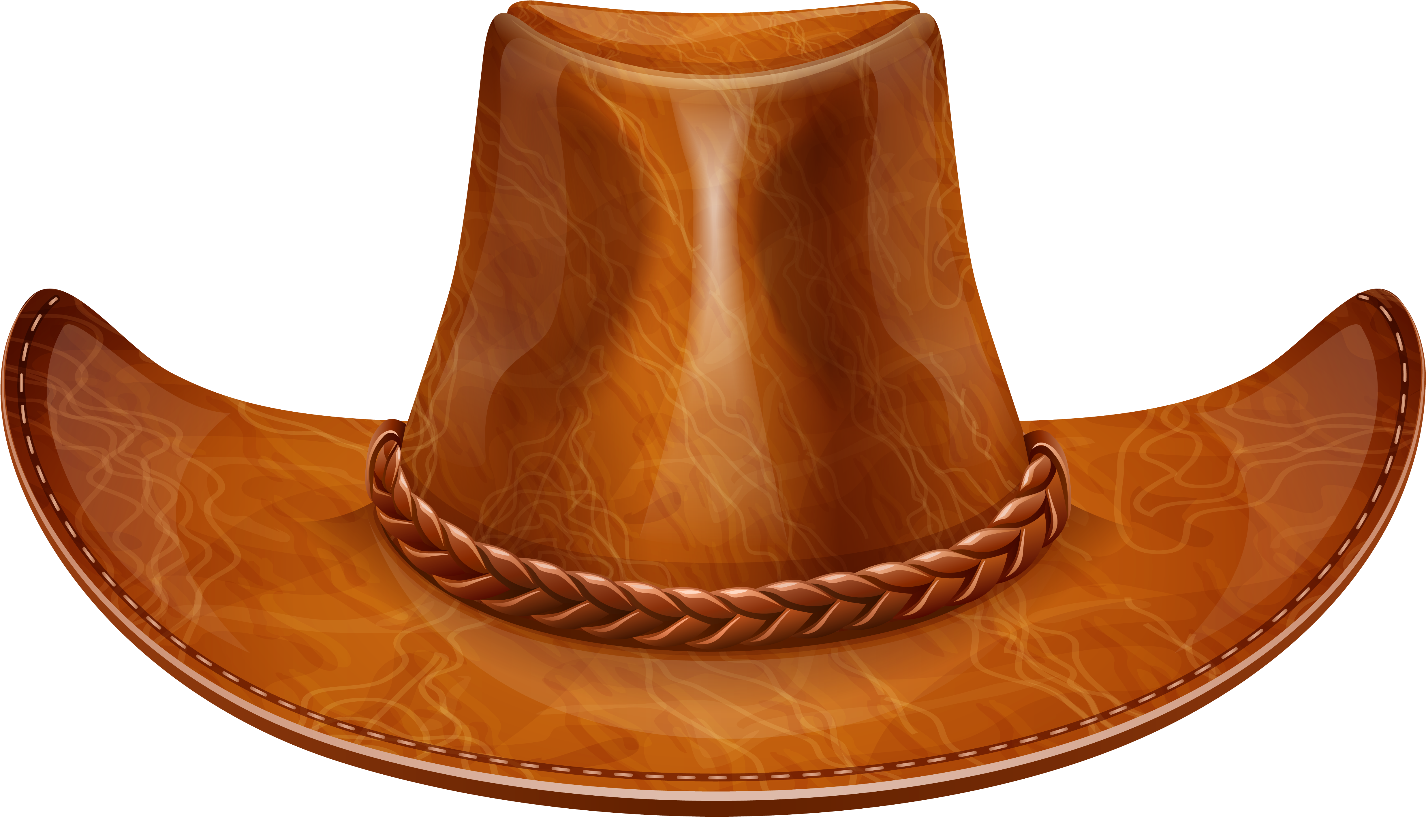 Brown Cowboy Hat Png Clipart - Brown Cowboy Hat Png Clipart (5216x3147)