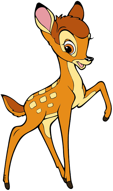 Bambi Cliparts - Bambi (387x653)