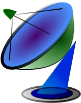 Original Png Clip Art File Satellite Dish Svg Images - Smatv (600x495)