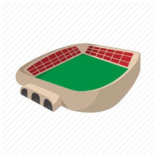 Cartoon Football Stadium - Cartoon Stadium Png (512x512)
