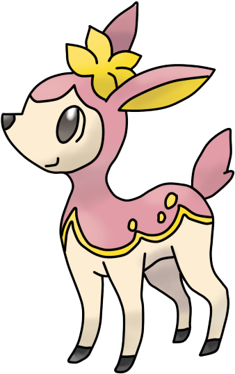 Bambi Pokemon By Joizjoiz - Pokemon Shikijika (550x550)