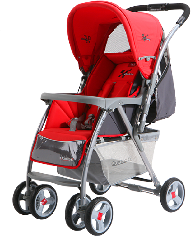 Детская Прогулочная Коляска Quatro Caddy - Wózek Spacerowy Przekładana Rączka (800x800)