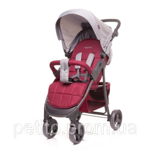 Детская Коляска 4baby Rapid Коллекции 2017 Года - 4baby Rapid 2017 Red (490x490)