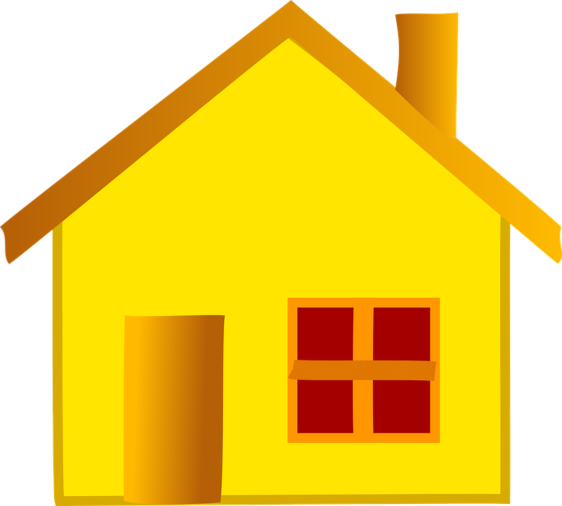 House On Fire Clipart 23, - Animasi Rumah (800x720)