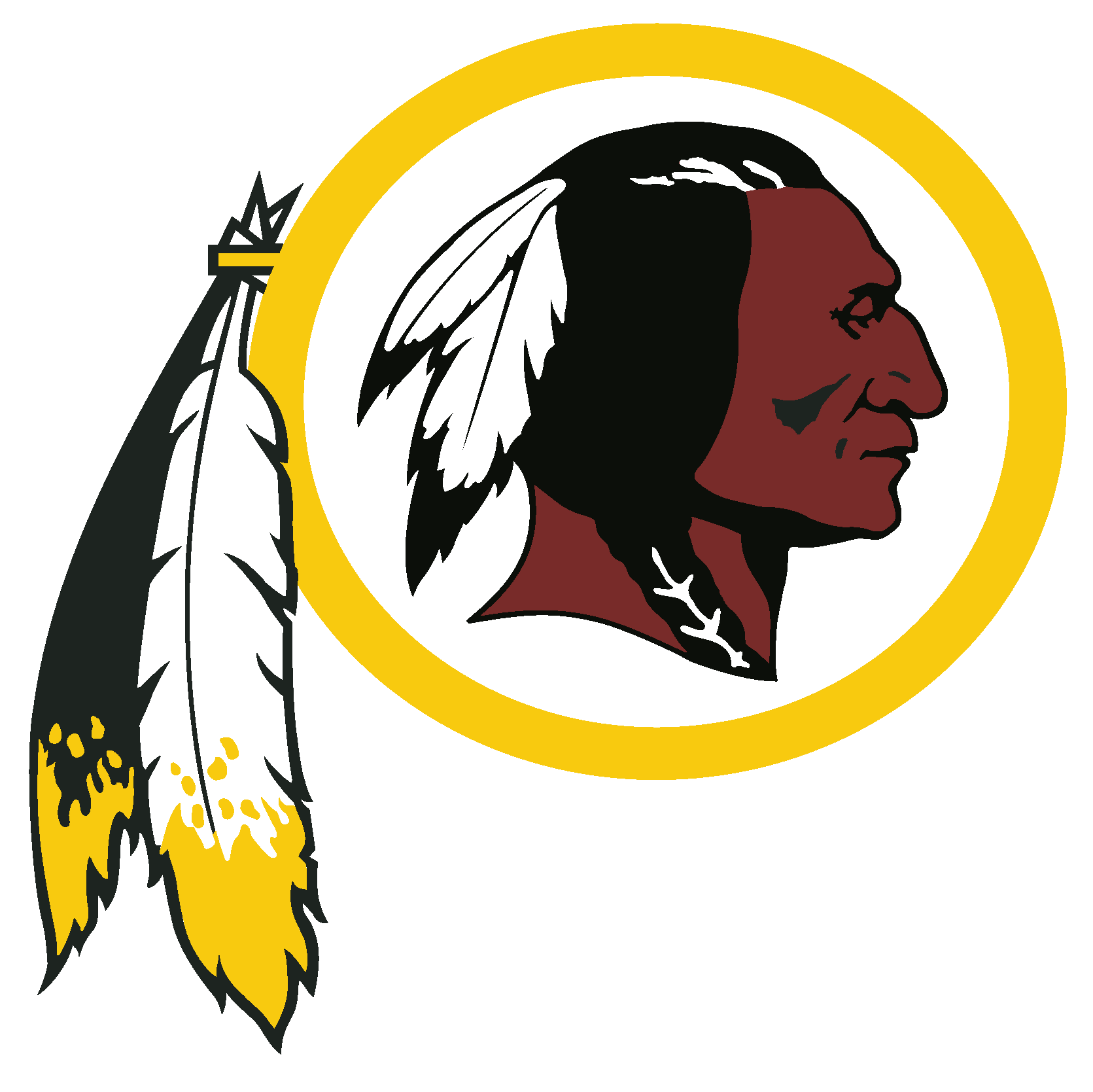 Washington Redskins Logo - Washington Redskins Logo (1671x1669)