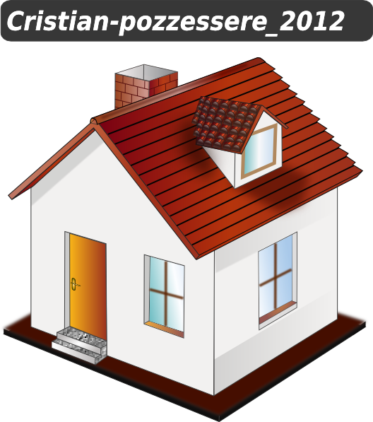 Amazing Chic Clip Art House With Yellow At Clker Com - Minimalist Living: How To Waste Less And Gain More (528x597)