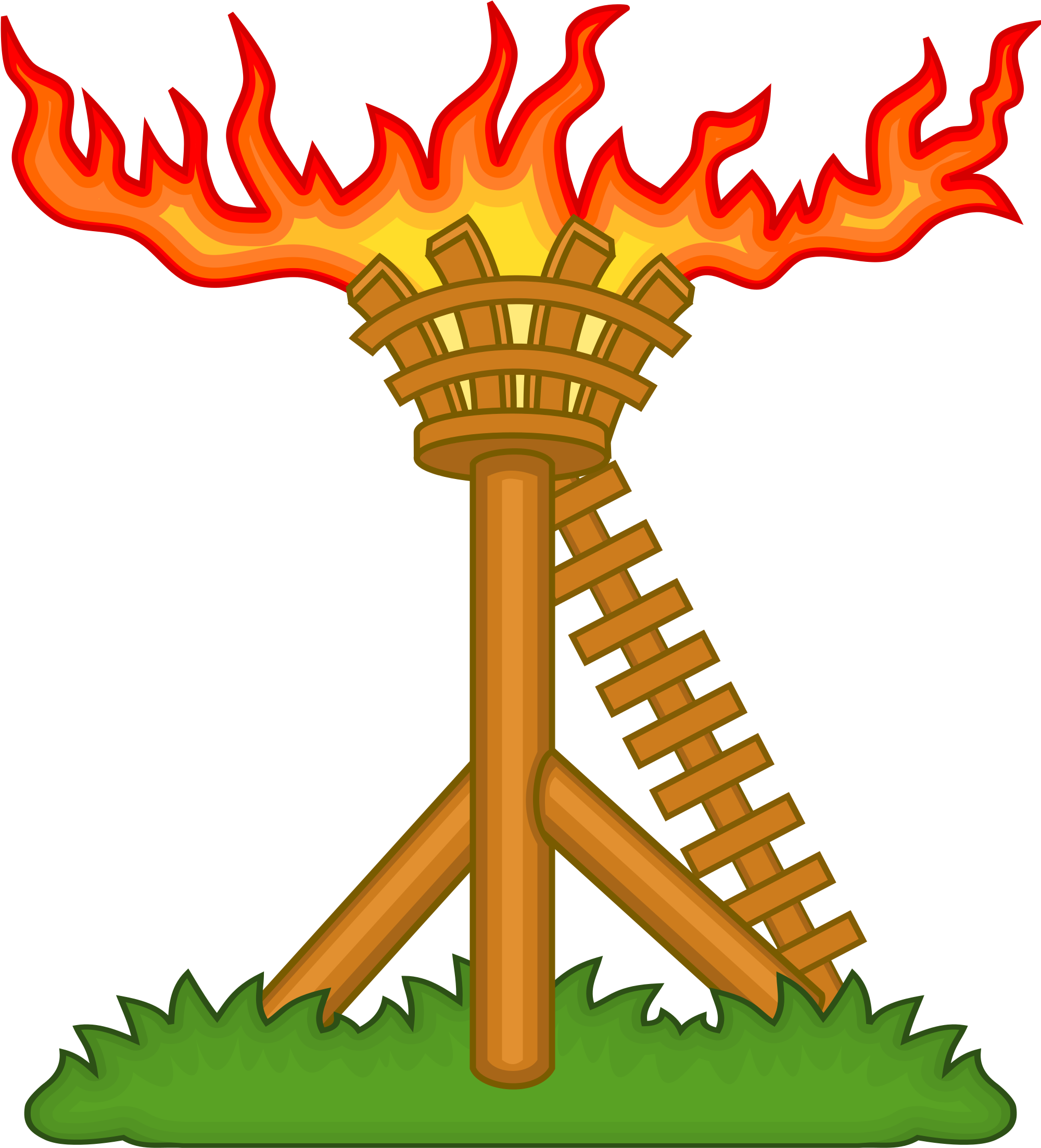 Open - Fire Beacon Png (2000x2240)