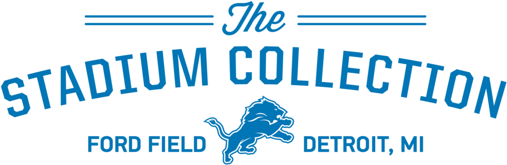 Visit The Stadium Collection, The Detroit Lions And - Detroit Lions Sticker Decal S18 - 2 Inch (1041x338)