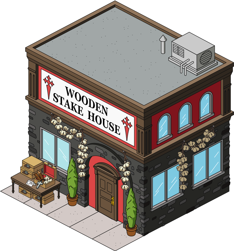 Fg Building Woodenstakehousestore - House (848x898)