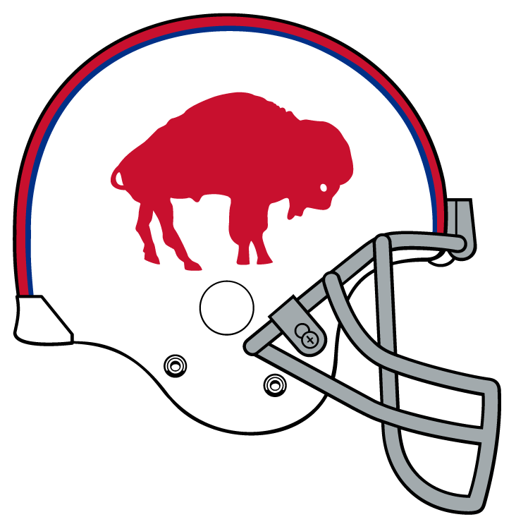 2013 Nfl Helmet Right Side View Srgb Optimized Graphics - Buffalo Bills Old (732x750)