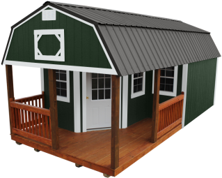 Deluxe Lofted Barn Cabin - House (400x313)