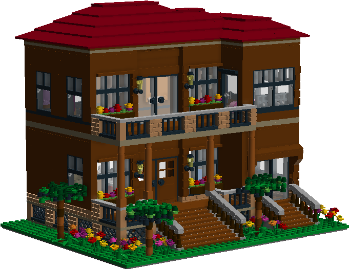 Family Suburban Home - House (1296x672)