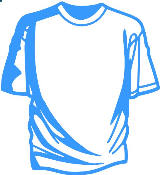 Baseball Jersey Clip Art At Clker - Dibujo De Una Camiseta (546x596)