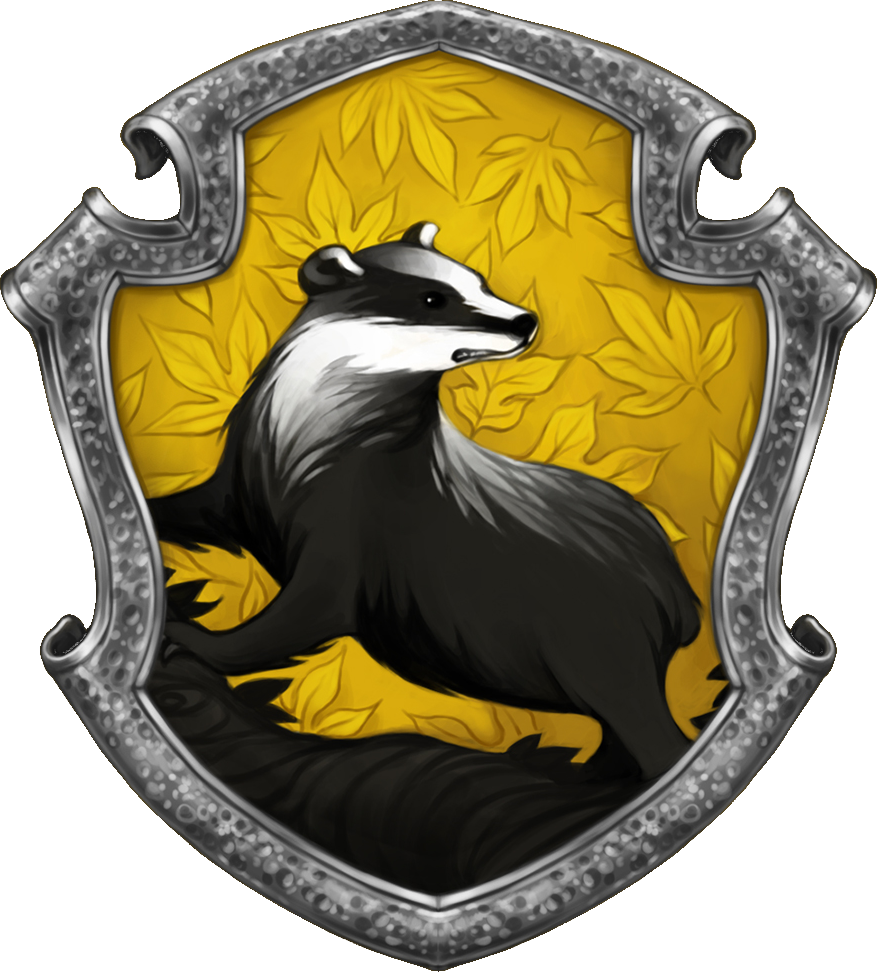 Hufflepuff Is One Of The Four Houses Of Hogwarts School - Hufflepuff House (877x972)