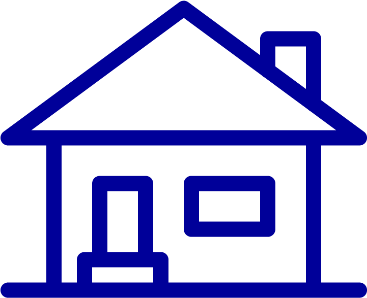 I'd Like To Buy A House Or Lower My Payment - Maison Illustration Noir Et Blanc (1000x1000)