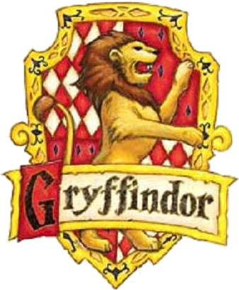 Hogwarts School Of Witchcraft And Wizardry Logo - Gryffindor Symbol (338x410)