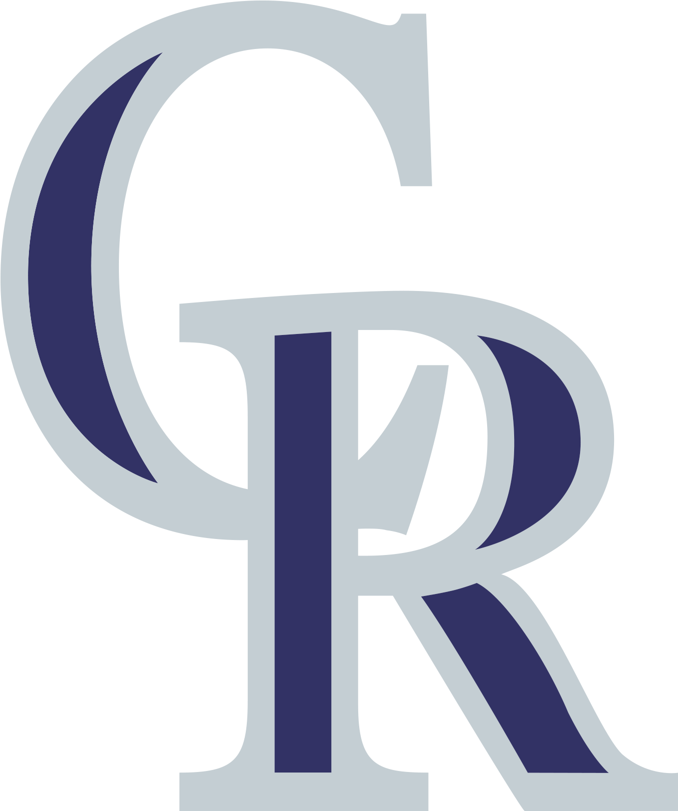 Hardhitters - Colorado Rockies Cap Logo Png (2000x2000)