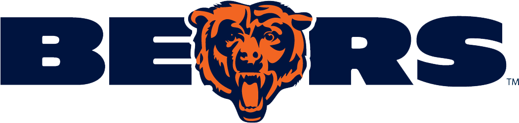 Chicago Bears Png Photos Png Mart - Chicago Bears Logo Png (1050x263)