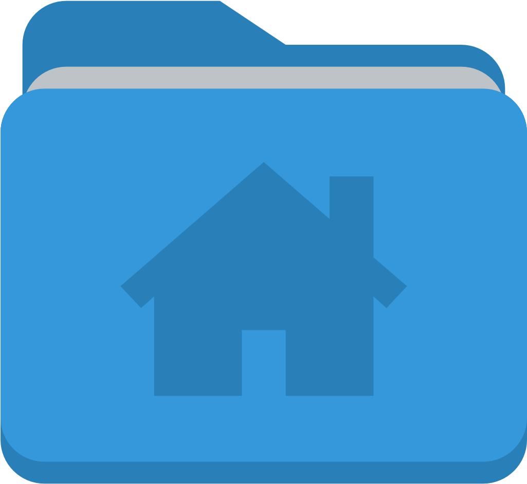 Folder House Icon - Document Icon Png (1024x1024)