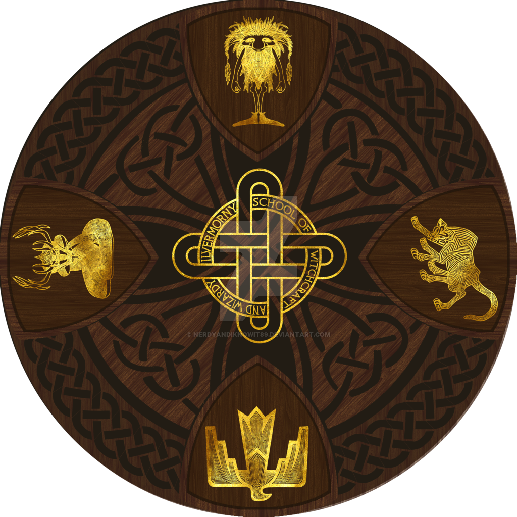 Ilvermorny School Of Witchcraft And Wizardry Crest - Ilvermorny (1024x1024)