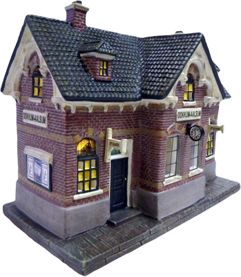 Image 199192 00 Huisjes - Dickensville Dokkum - Dockumer Lokaeltsje Station (349x400)