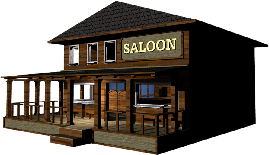 Saloon 2 Png By Mysticmorning - Portable Network Graphics (900x675)