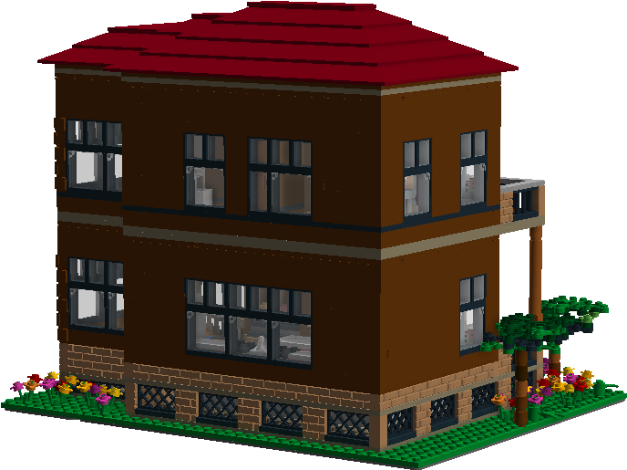Family Suburban Home - House (1296x672)