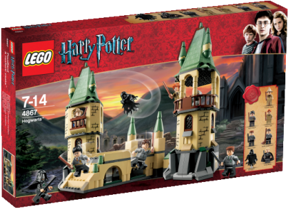 Lego Hogwarts Blocks Price In Pakistan - Lego Harry Potter 4867 Hogwarts (500x500)