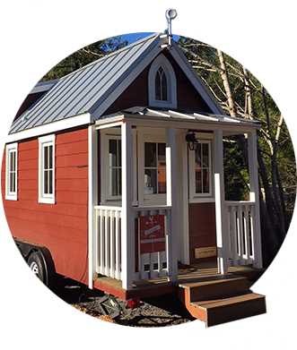Scarlett, The Tiny Red, Vacation Rental House Is The - Welches, Oregon (400x400)