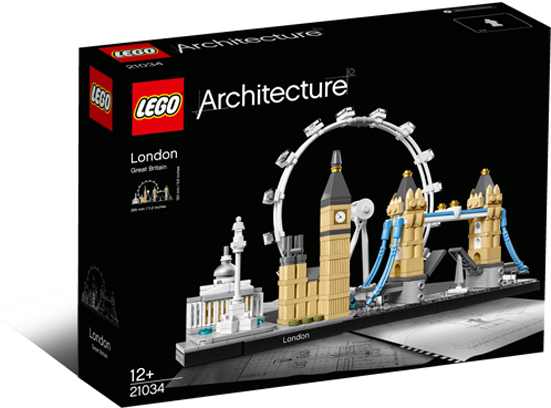 Лего Архитектура 21034 Лондон - Lego Architecture London 21034 (550x591)