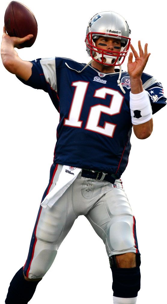 Tom Brady Clipart - Tom Brady New England Patriots Png (589x1024)