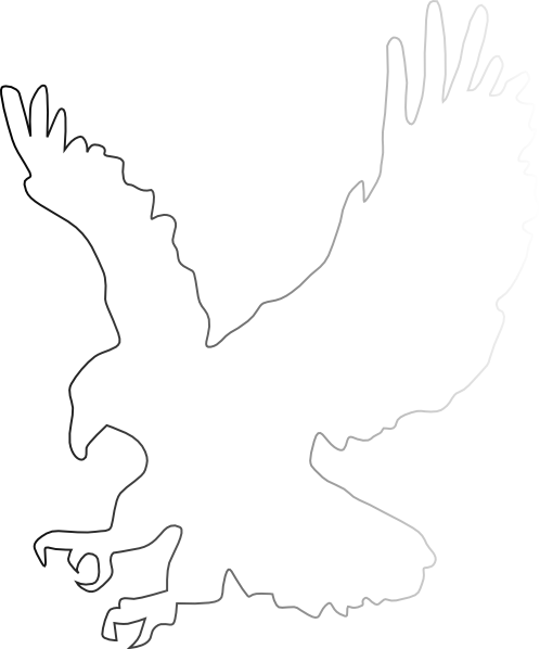 Eagle Wings Clipart Free Clipart Images - Wedge Tailed Eagle Clipart (498x598)
