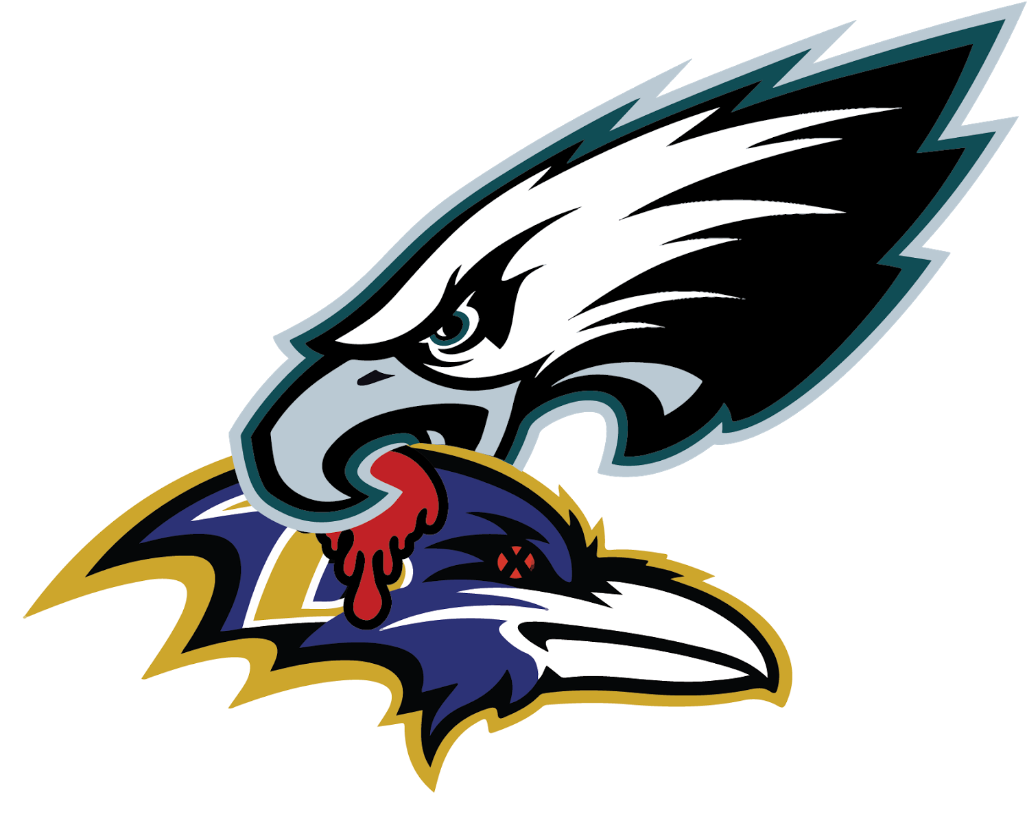 Philadelphia Eagles Logo Png - Baltimore Ravens Logo Png (1600x1600)
